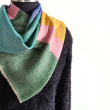 Multi Colour Striped Handwoven Pashmina Stole