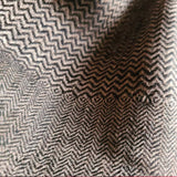 Classic Grey Zig Zag Handwoven Pashmina Stole