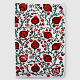 Powder White Hand Embroidered Chainstitch Rug