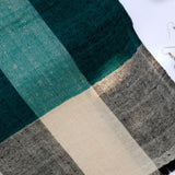 Green Striped Handwoven Pashmina Stole