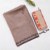 Bel Kinaari - Handwoven Pashmina Stole Natural