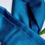 Persian Blue Ombre Pure Handwoven Pashmina Stole - Zaina by CtoK