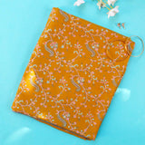 Golden Mustard Bel Hand Embroidered Handwoven Pashmina Shawl