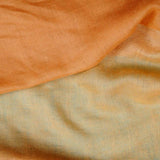 Apricot Pure Handwoven Ombre Pashmina Stole - Zaina by CtoK