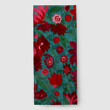 Persian Blue Hand Embroidered Chainstitch Runner Rug