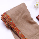 Kinaari - Handwoven Pashmina Stole Natural