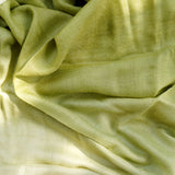 Apple Green Ombre Handwoven Pure Pashmina Stole