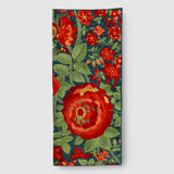 Persian Blue Hand Embroidered Chainstitch Runner Rug