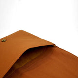 Bouquet - Aari Embroidered Laptop Sleeve Brown - Zaina by CtoK