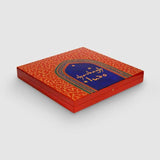 Charbagh Ludo - Papier Mache Game Red Large - Zaina by CtoK