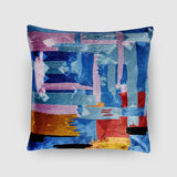 Dal Lake Charisma Hand Embroidered Chain Stitch Cushion Cover