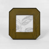 Rajbagh - Papier Mache Photo Frame Olive Medium - Zaina by CtoK