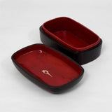 Rajbagh - Papier Mache Keepsake Box Black & Red - Zaina by CtoK