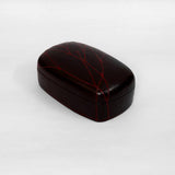 Rajbagh - Papier Mache Keepsake Box Black & Red - Zaina by CtoK
