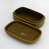 Rajbagh - Papier Mache Keepsake Box Olive - Zaina by CtoK
