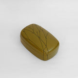 Rajbagh - Papier Mache Keepsake Box Olive - Zaina by CtoK
