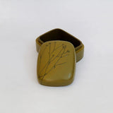 Rajbagh - Papier Mache Keepsake Box Olive - Zaina by CtoK