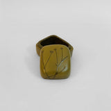 Rajbagh - Papier Mache Keepsake Box Olive - Zaina by CtoK