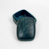 Rajbagh - Papier Mache Keepsake Box Teal - Zaina by CtoK