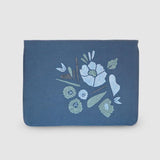 Corsage - Aari Embroidered Laptop Sleeve Blue - Zaina by CtoK