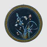 Floating Gardens Papier Mache Wall Plate - Zaina by CtoK