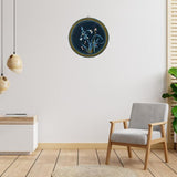 Floating Gardens Papier Mache Wall Plate - Zaina by CtoK