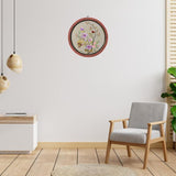 Malaai Posh Papier Mache Wall Plate - Zaina by CtoK