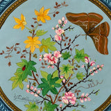 All Seasons Papier Mache Wall Plate - Zaina by CtoK