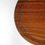 Doon Takht Walnut Wood Cake Stand - Zaina by CtoK