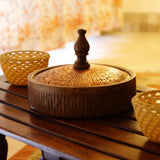 Walnut Wood and Copper Treasure Box - Zaina by CtoK