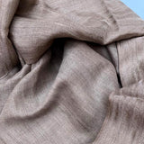 Ecru Silver Shimmer Handwoven Pashmina Stole
