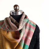 Multi Colour Ikat Handwoven Pashmina Stole