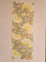 Mul Aari Embroidered Wall Hanging - Off White