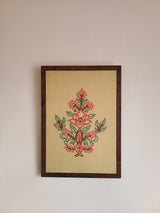 Nar Aari Embroidered Wall Hanging - Beige