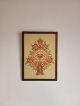 Ach Aari Embroidered Wall Hanging - Beige