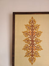 Boni Aari Embroidered Wall Hanging - Beige