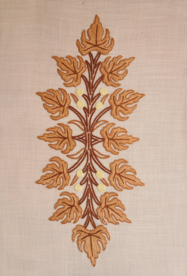 Boni Aari Embroidered Wall Hanging - Off White