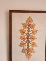 Boni Aari Embroidered Wall Hanging - Off White