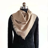 Classic Almond Pure Handwoven Pashmina Stole