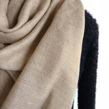 Classic Beige Pure Handwoven Pashmina Stole