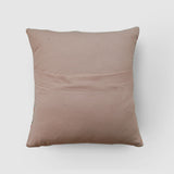 Asters Chainstitch Embroidered Cushion Cover -Pastel