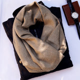 Toffee Handwoven Pashmina Scarf For Men