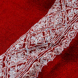 Kinaari - Handwoven Pashmina Stole Ruby Red