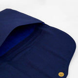 Corsage - Aari Embroidered Laptop Sleeve Navy Blue - Zaina by CtoK