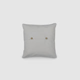 Gallardia Chainstitch Embroidered Cushion Cover Grey - Zaina by CtoK