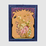 Malai Fulai Yamberzal Papier Mache Wall Plate - Zaina by CtoK